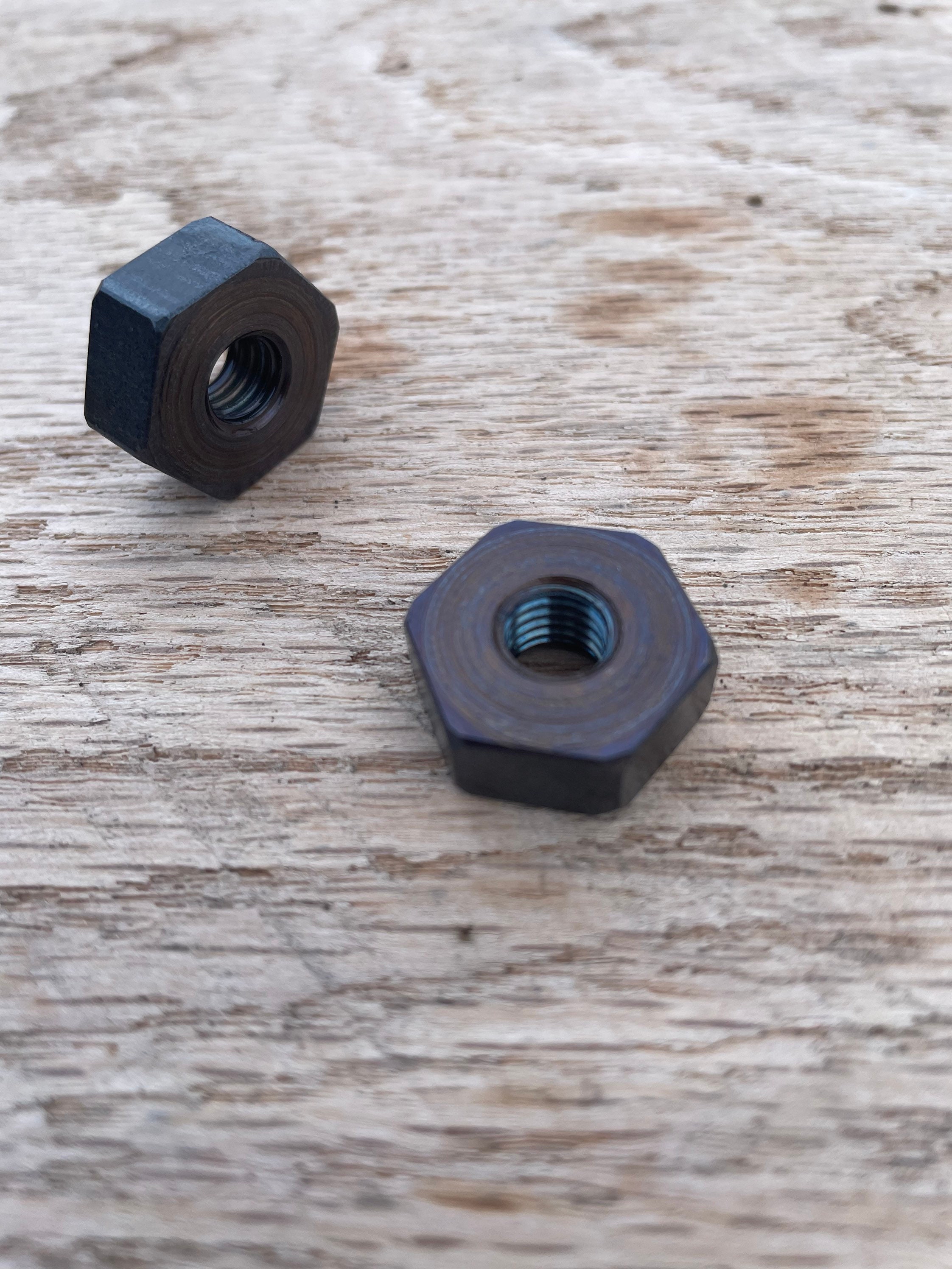 Artisanal Chainsaw Bar Nuts Stihl Chain Saw Forestry Arborist Blued Nut Bluenuts Made in USA