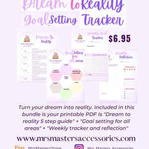 Dream To Reality - Goal Setting Tracker