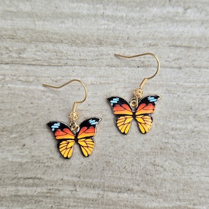Monarch Butterfly Earrings