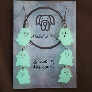 Glow in the Dark Ghost Earrings