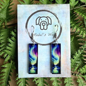 Northern Lights Forest Earrings