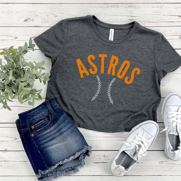 Astros Crop Top Etsy