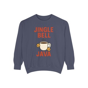 Jingle Bell Java Sweatshirt | Coffee Cup Holiday Pullover