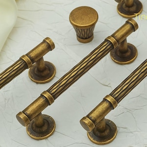 3.78&quot;5&quot;7.56&quot;12.6&quot;Vintage Cabinet Pulls Knobs  Nickel Drawer Pull Knob Chrome Kitchen Handle Dresser Knob Cupboard  Pull Cabinet Handle Knob