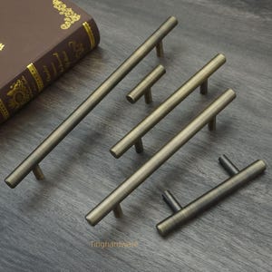 Retro Solid Brass Drawer Pull Knobs Antique Bronze Cabinet handle Dresser knob Drawer Handle Kitchen Pull  Cupboard Pull Cabinet Hardware