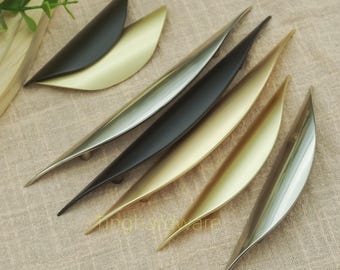 Zinklegierung Schubladengriff: Nickel gebürstet, Messing, schwarze Schrankbeschläge