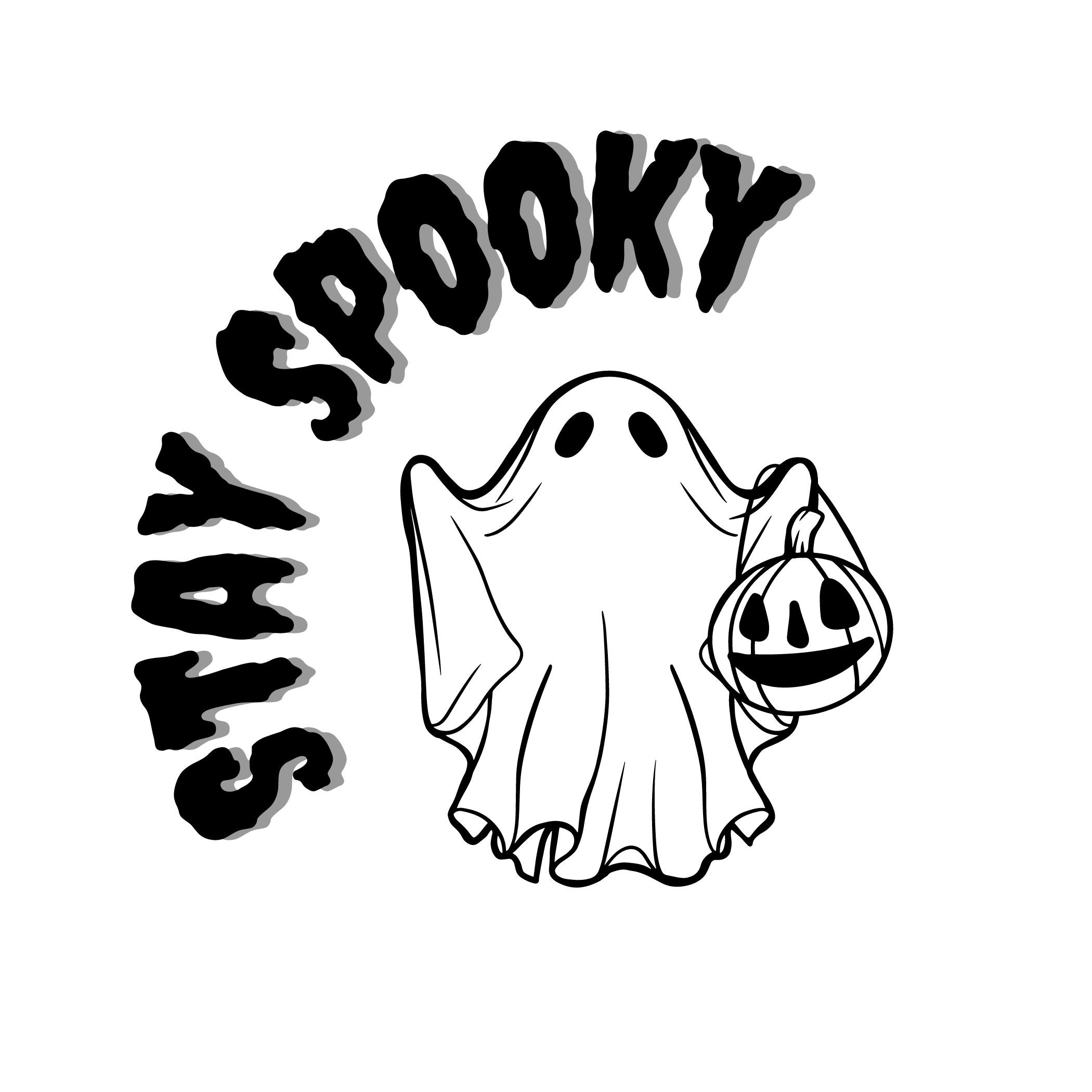 Stay Spooky Ghost SVG Spooky Szn Spooky Season Halloween - Etsy