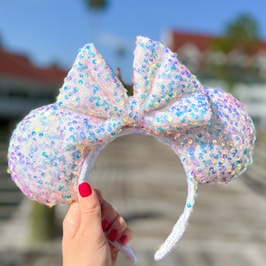 Pink Shimmer - Sparkly Mouse Ears
