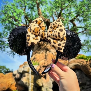 The Wild One - Leopard Print Mouse Ears