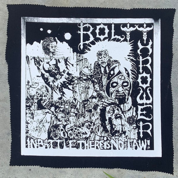 Bolt thrower - In battle BACKPATCH