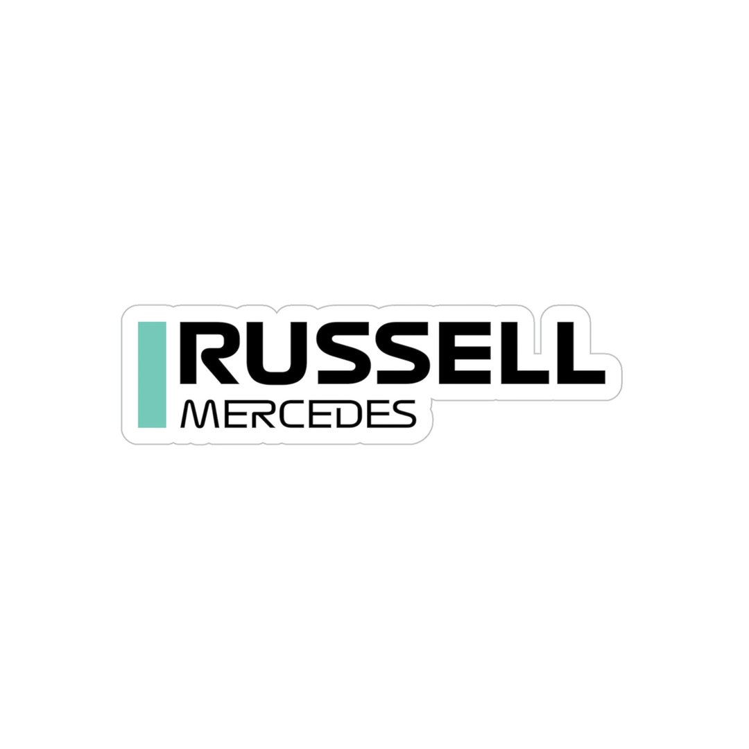 Formula 1 George Russell Vinyl Sticker for Formula One Racing Fan Gift ...