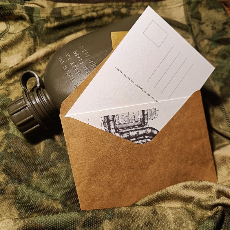 Escape From Tarkov peacekeeper's Diary Postcards Etsy
