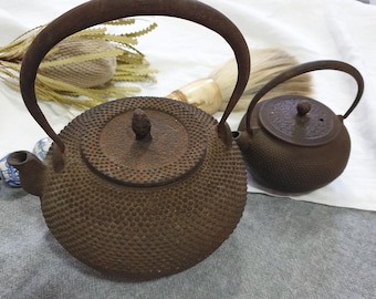 Vintage Japanese Iron Teapots | 2 Size Options