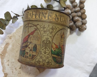 Vintage German Tea Tin | Style A