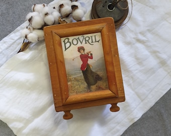 Vintage Wooden Bovril Box