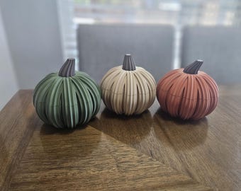 Pumfold - 3d printed pumpkin storage box