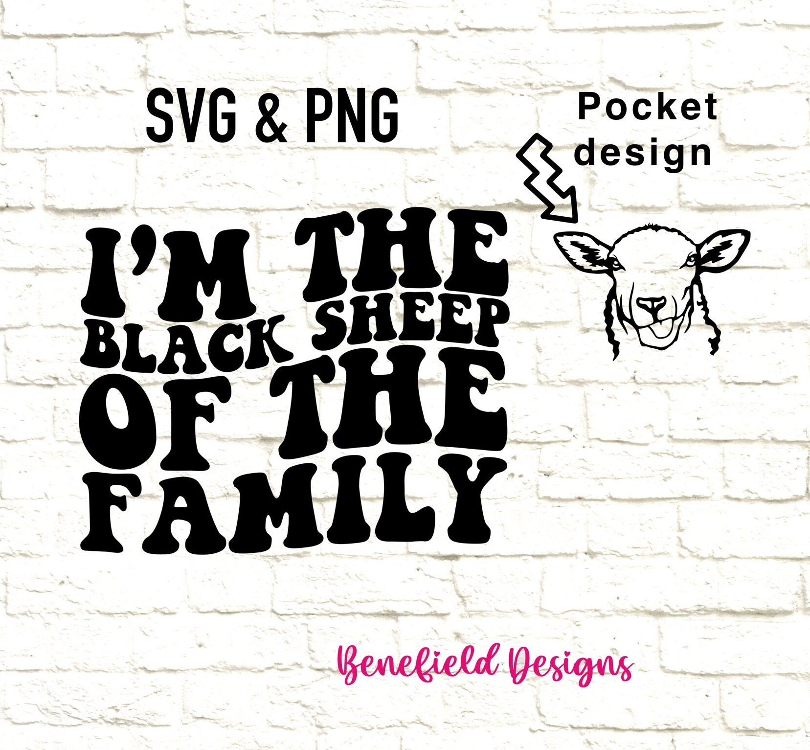 I'm the Black Sheep of the Family Svg Png / Black Sheep Svg Png Etsy