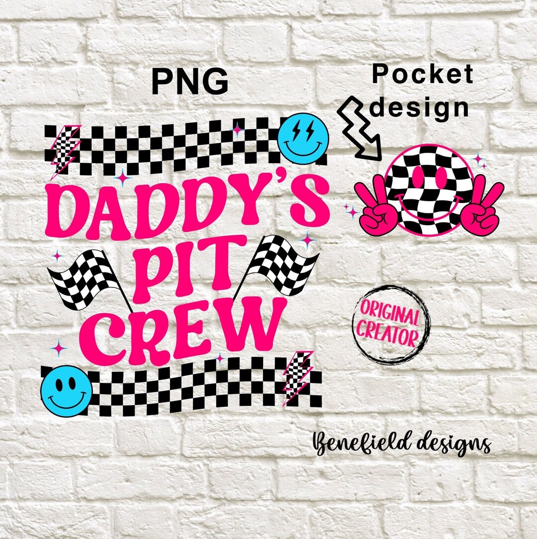 Daddy's Pit Crew Png / Racing Png / Dirt Track Racing Png / Moto Cross ...