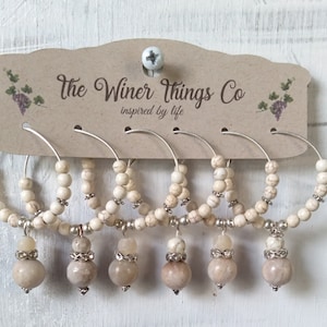 Coconut Grove Wine Charms