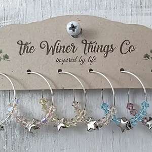 Twinkle Twinkle Little Star Wine Charms
