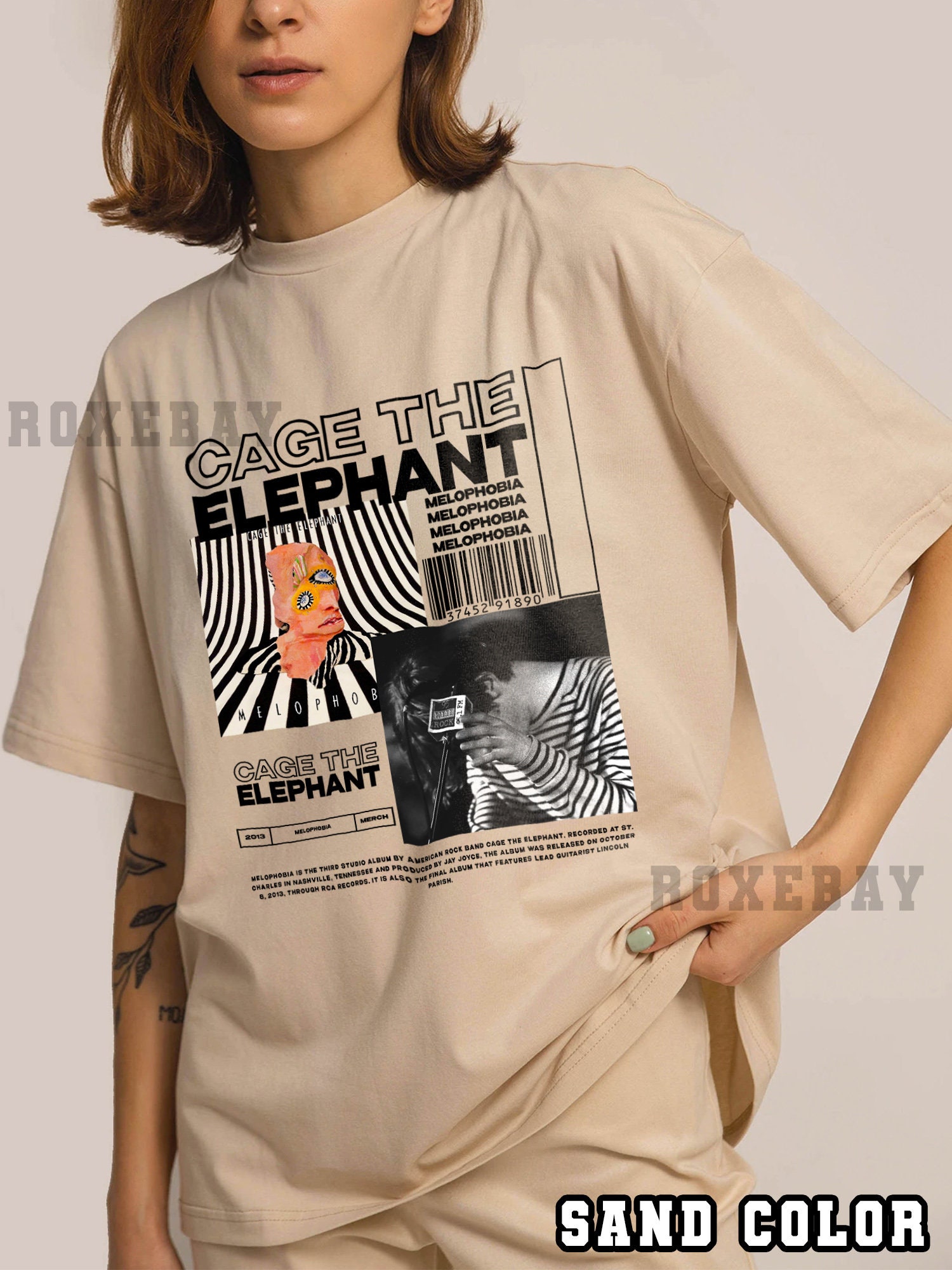 Cage the Elephant shirt designed by local teen