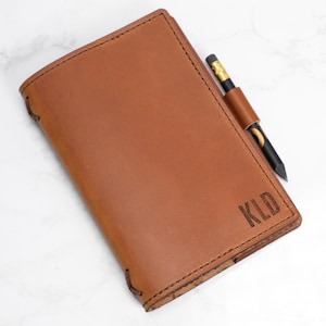 Personalized Leather Golf Scorecard Holder Book | Real Italian Leather Engraved Golf Notebook, Custom Golf Gift for Him, Gift for Golfer