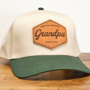 World's Greatest Grandpa Since 2025 Hat for Grandpa Gift