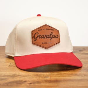 World's Greatest Grandpa Since 2025 Hat for Grandpa Gift