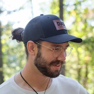 New Dad Gift Established 2025 Hat Father's Day Trucker Hat
