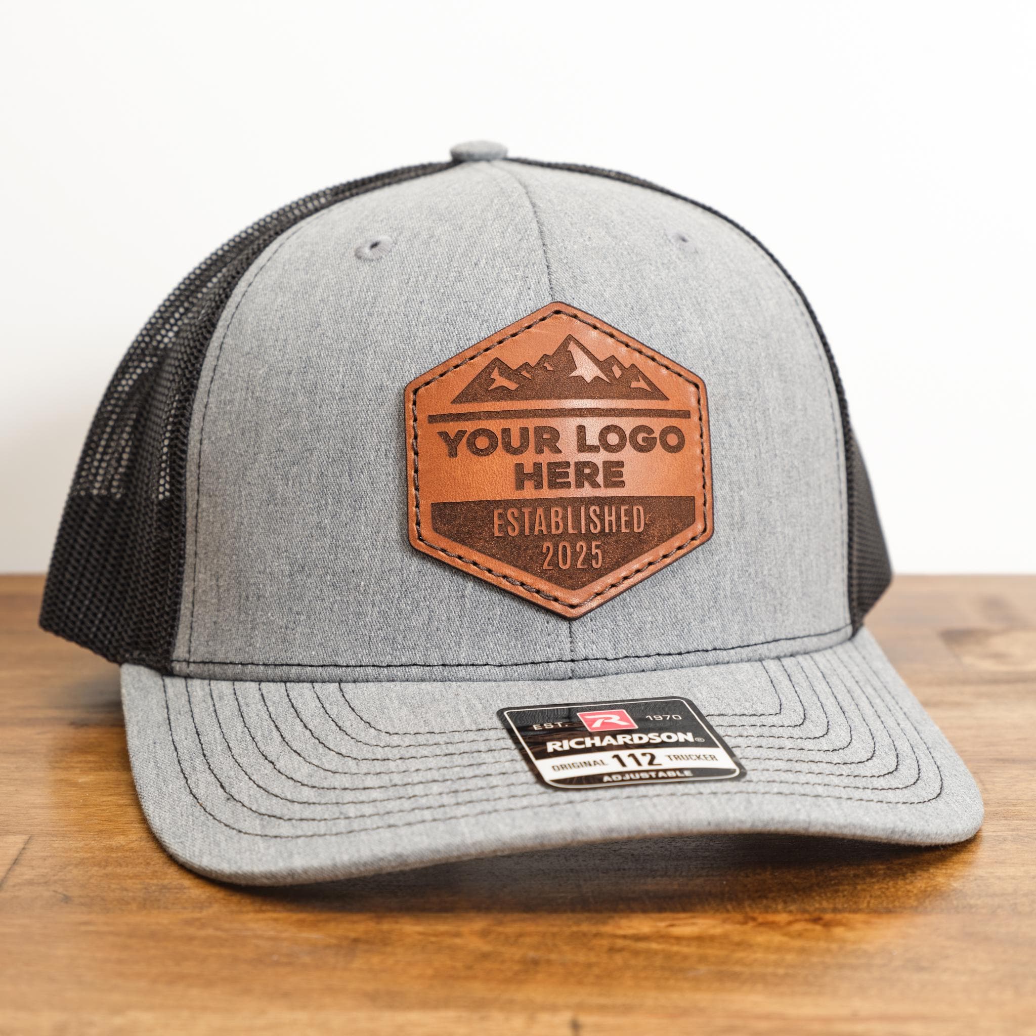 Harley Wing Aufnäher Mütze Custom Richardson 112 Trucker Hat With Engraved Patch Harley Davidson Truckermütze Richardson 112