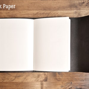 Black Leather Handmade Journals With Engraving