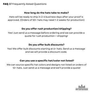 Leather Patch 5 Panel Hat FAQ