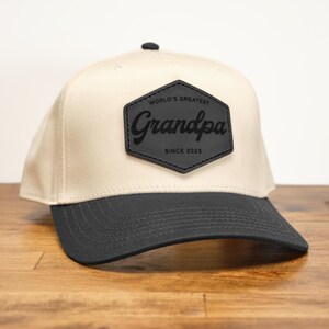 World's Greatest Grandpa Since 2025 Hat for Grandpa Gift