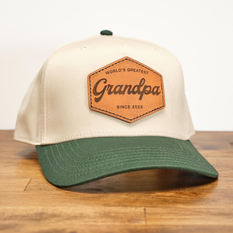 World's Greatest Grandpa Since 2025 Hat for Grandpa Gift