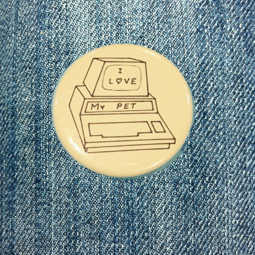 Pet Computer Vintage Commodore PET Computer Pinback - Etsy