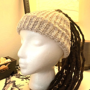 Cotton crochet dreadlock hat