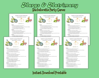 Jogos de despedida de solteira da Margs & Matrimony (PDF)