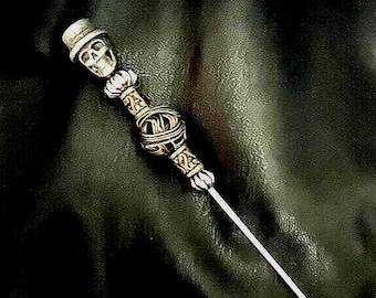 Handcrafted, One-of-a-kind cigar pick. Purchase as shown or choose the color, style and variety of beads and stick designs.