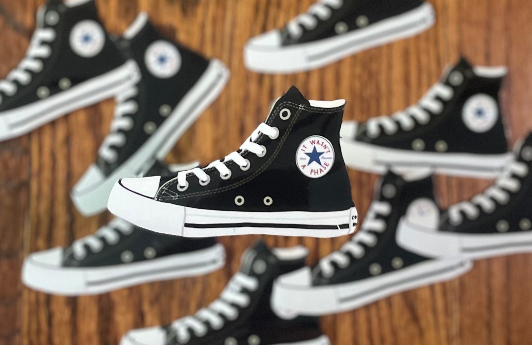 Convers Sticker Converse Emo Waterproof Sticker - Etsy