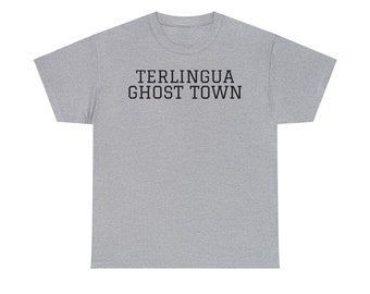 Terlingua Ghost Town Unisex T-shirt med kraftig bomull