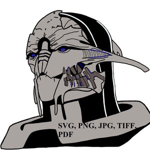 Effet de masse - Saren SVG