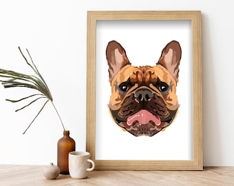 Custom Pet Portrait, Dog Portrait, Custom Cat Portrait, Custom Family Portrait, Personalized Portrait