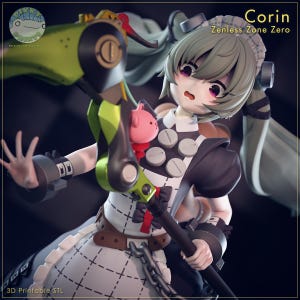 Corin Wickes - ZZZ - 3D Print Figure Garage Kit