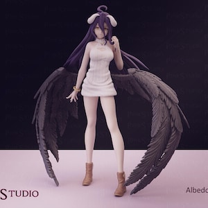 Albedo - Overlord - 3D Print GK Figure