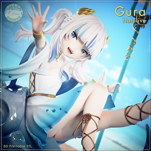 Gawr Gura - Hololive - 3D Print Figure Garage Kit