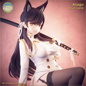 Atago - Azur Lane - 3D Print Figure