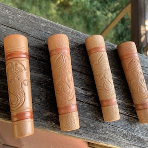 Brand New Ganesh Clay Himalayan Sadhu Chillums, Handmade Chillums, Traditional Chillum