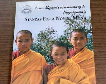 Lama Mipam's Kommentar zu Nagarjunas - Stanzas für einen Novizin Mönch - Essenz des Ozeans von Vinaya Buch