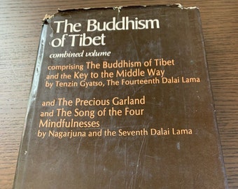 The Buddhism of Tibet - Combined Volume - Rare Vintage Book - The Dalai Lama