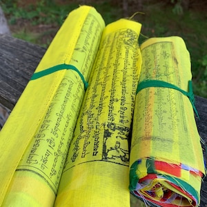 Tibetan Prayer Flags from Kathmandu Nepal Boudha Stupa Large Outdoor Quality